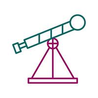 Telescope Vector Icon