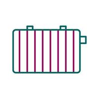 Heat Radiator Vector Icon