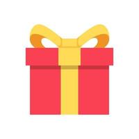 Gift flat design art vector