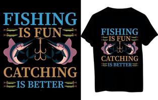 Fishing Or Boating T-Shirt Design vector