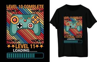 Gaming T-Shirt Design vector