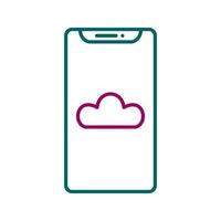 Cloud Storage Vector Icon