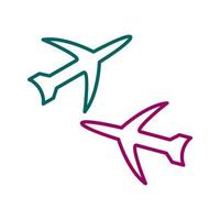 Multiple Flights Vector Icon