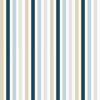 Vector background seamless pattern of indigo blue and beige striped pattern on white background