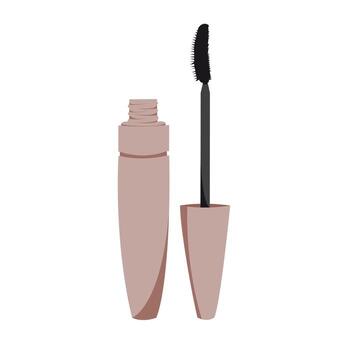 mascara packaging vector