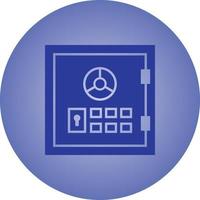Beautiful Locker Vector Glyph Icon