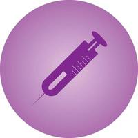 Beautiful Syringe Vector Glyph icon