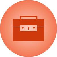 Beautiful Briefcase Vector Glyph Icon