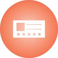 Beautiful Vip Card Glyph Vector Icon