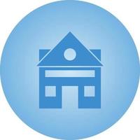 Beautiful House Vector Glyph Icon