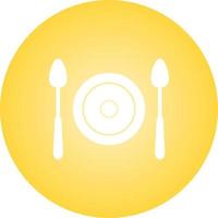 Beautiful Food Glyph Vector Icon