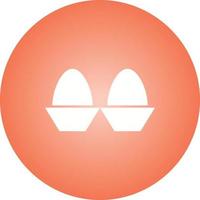 Beautiful Eggs Glyph Vector Icon