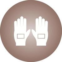 Beautiful Gloves Glyph Vector Icon