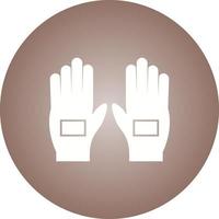 Beautiful Gloves Glyph Vector Icon