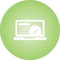 Beautiful Dashboard Glyph Vector Icon