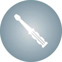 Beautiful Screwdriver Glyph Vector Icon