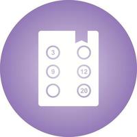 Beautiful Solve Problem Glyph Vector Icon