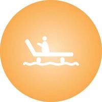 Beautiful Sleding Glyph Vector Icon