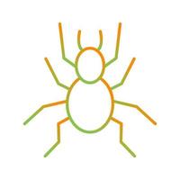 icono de vector de araña