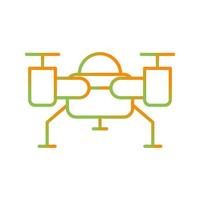 icono de vector de dron