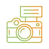 Camera Flash Vector Icon