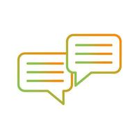 Chatting Vector Icon