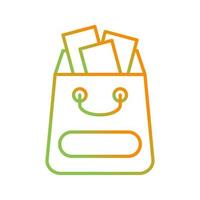 icono de vector de compras