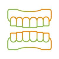 Denture Vector Icon