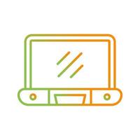 icono de vector de laptop