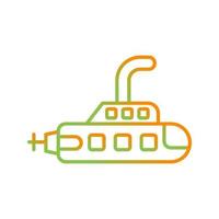 Submarine Vector Icon