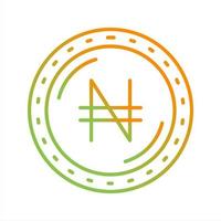 Naira Currency Vector Icon