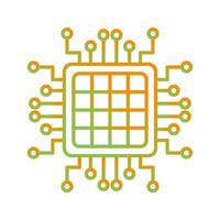 Processor Vector Icon