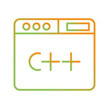 icono de vector de lenguaje de programación