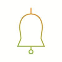 Beautiful Bell vector line icon