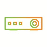 Beautiful Projector vector line icon