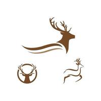 Deer vector icon illustration design