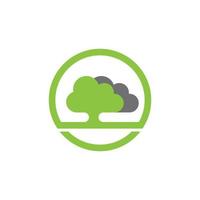 Cloud template vector