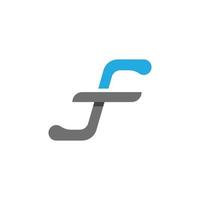 F Letter vector icon