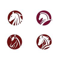 Horse Logo Template Vector icon