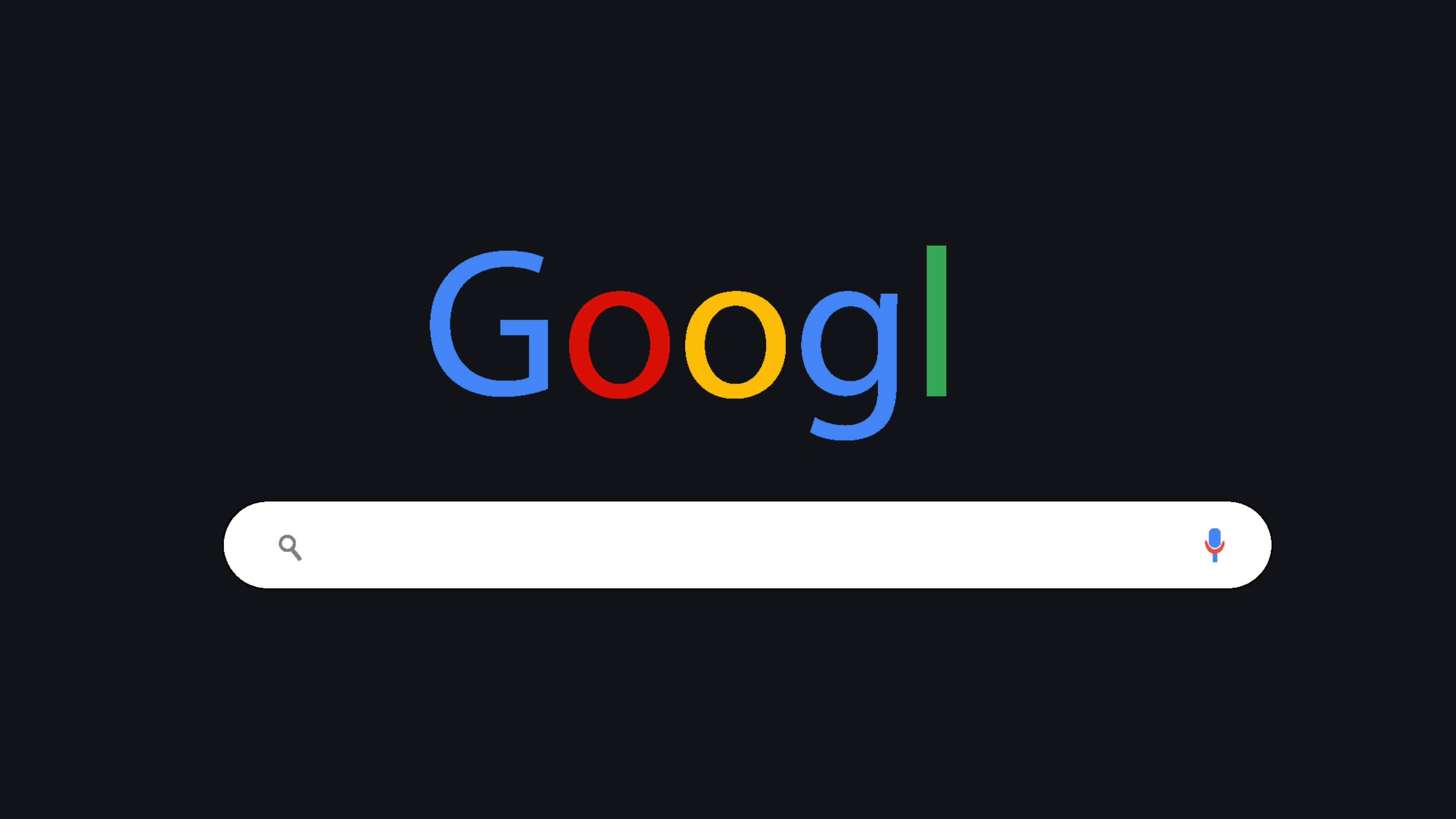Google logo with search bar ui ux animation on black background. Google  Homepage everything search on google engine. 16974047 Stock Video at  Vecteezy