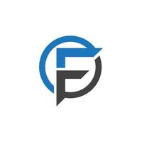 F Letter vector icon