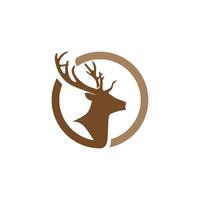 Deer vector icon illustration design