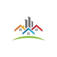 Property and Construction Logo design vector