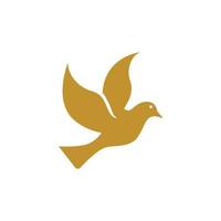 Bird wing Dove icon Template vector illustration