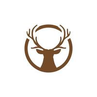 Deer vector icon illustration design