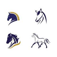 Horse Logo Template Vector icon