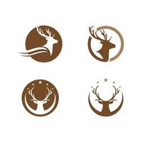 Deer vector icon illustration design