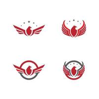 Falcon Logo Template vector