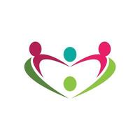Community, network and social icon vector
