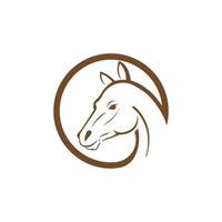 Horse Logo Template Vector icon